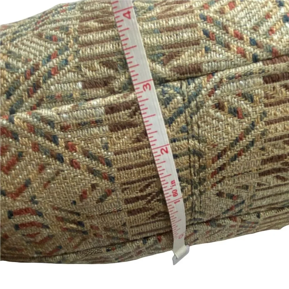 Tapestry Carpet Bag Purse Satchel Carpetbags Of America Womens Tan Inner Pockets